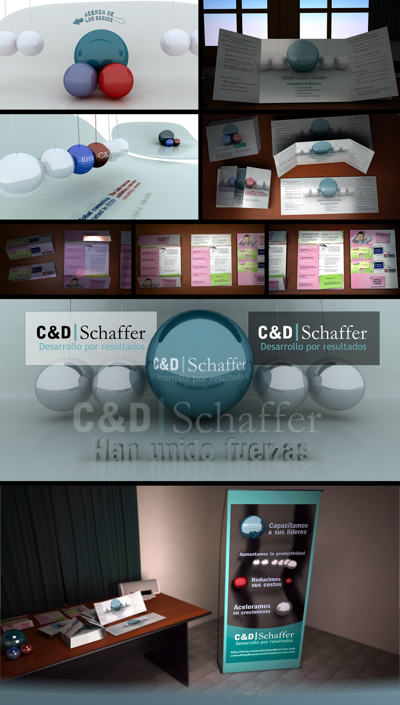 Image of C&D Schaffer | Brand, Logo, Brochures, Banners, Printed works